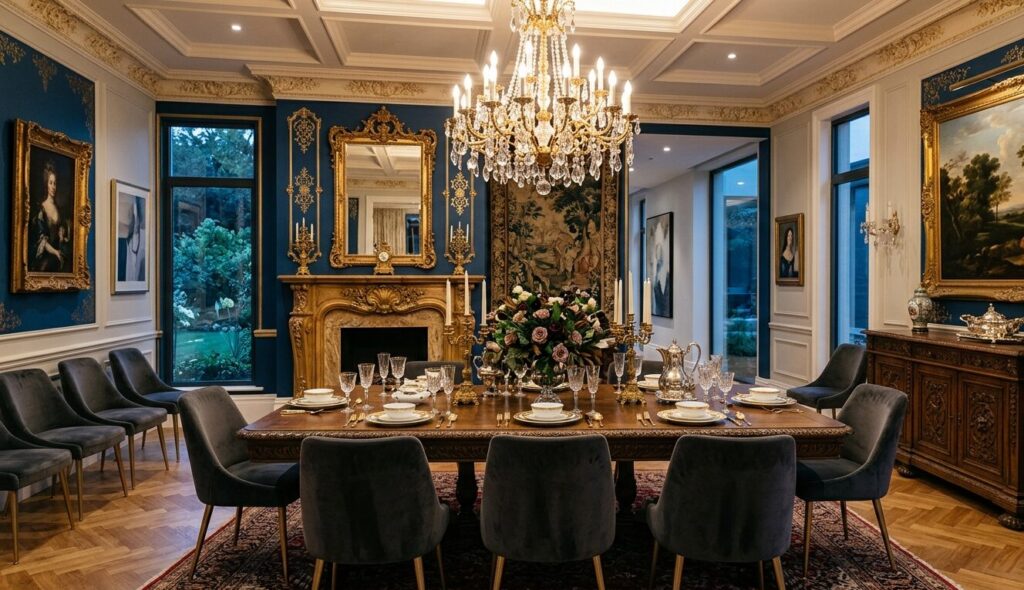 Baroque dining room transformations design inspiration for modern homes