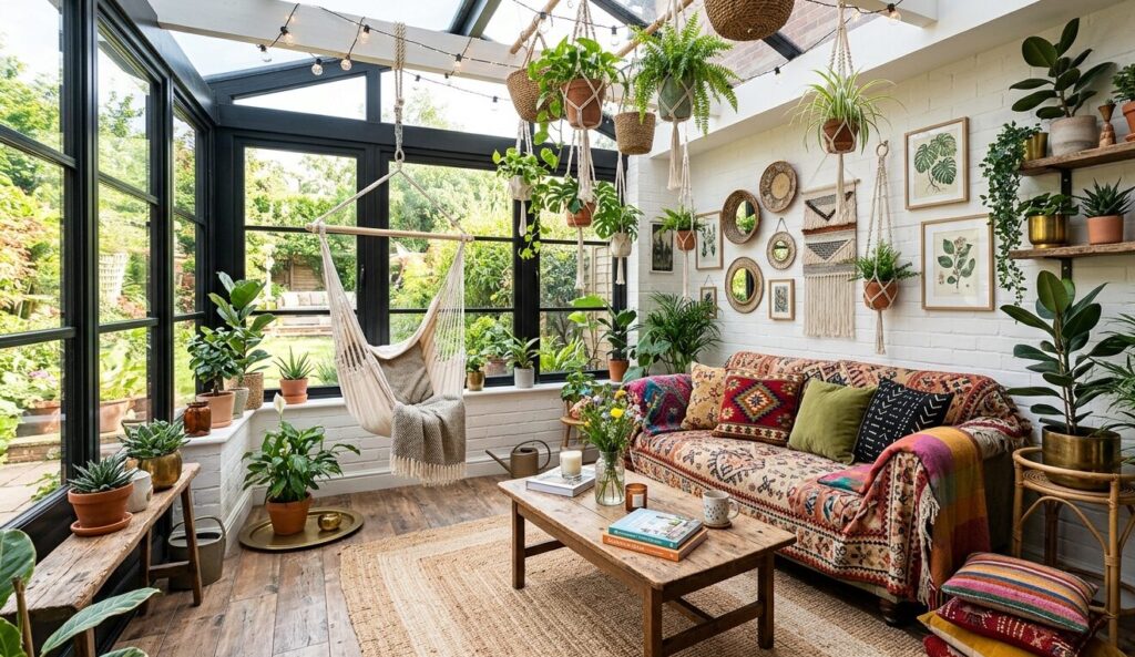 Bohemian sunroom decorating hacks design inspiration for modern homes