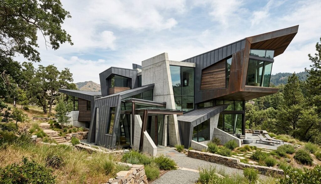 Deconstructivist home design