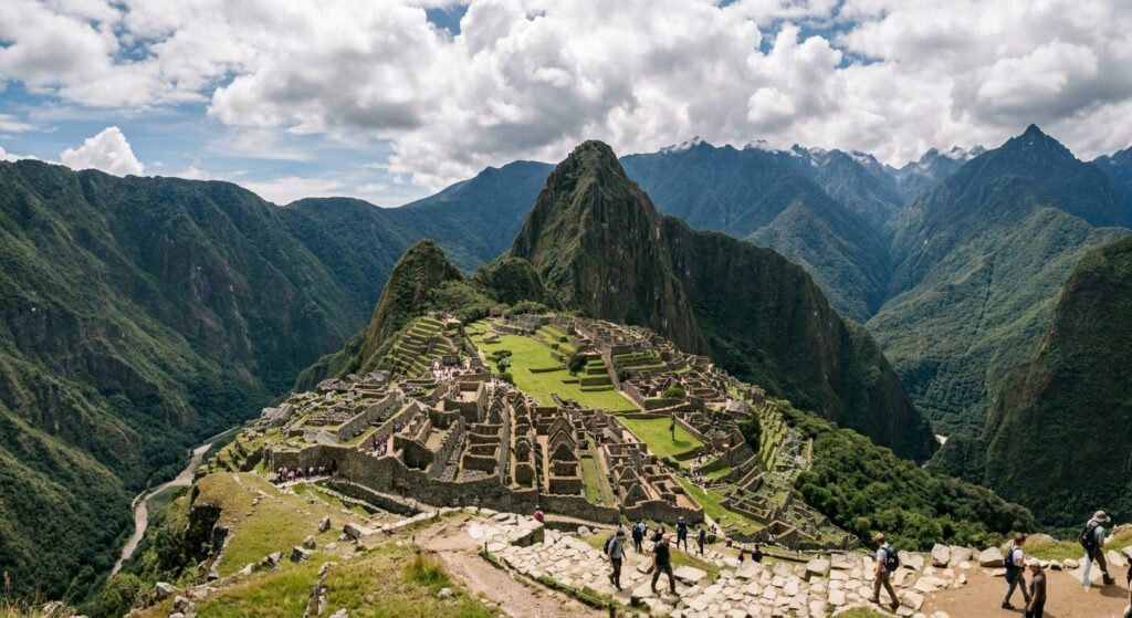famous landmarks Machu Picchu