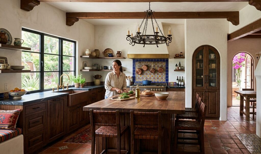 Spanish Colonial kitchen remodel design inspiration for modern homes
