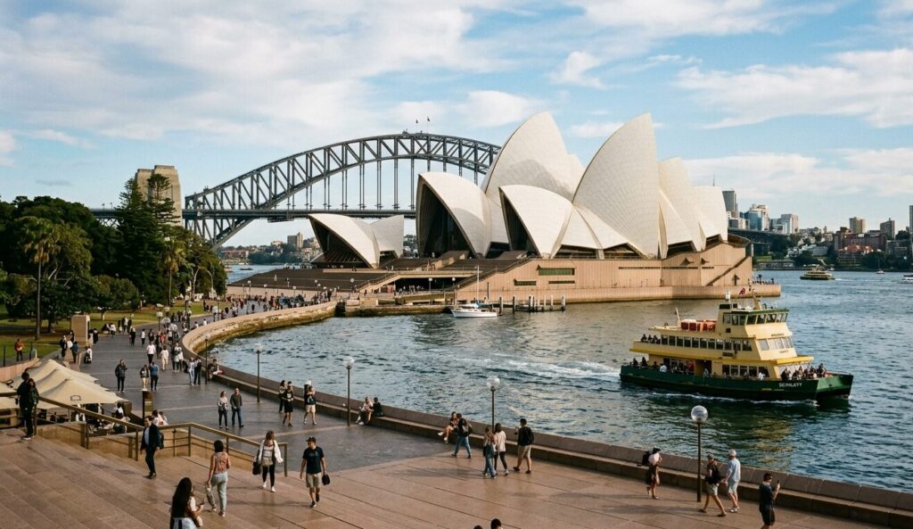 famous landmarks Sydney Opera House