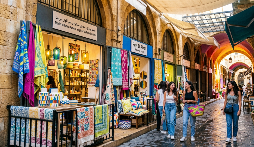 Dopamine decor Beirut souk colors design inspiration for modern homes