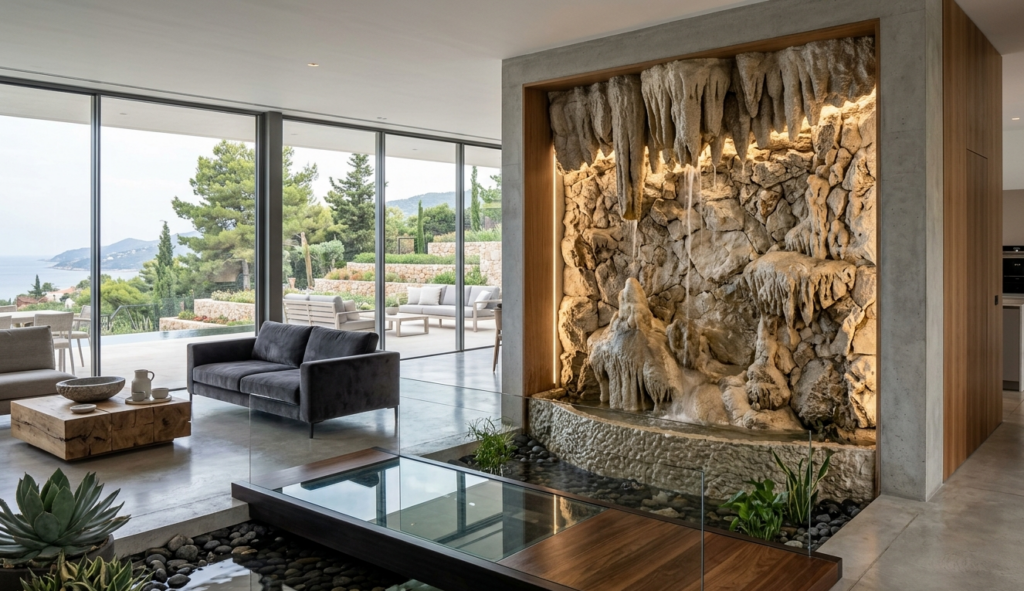 Jeita Grotto inspired water features design inspiration for modern homes