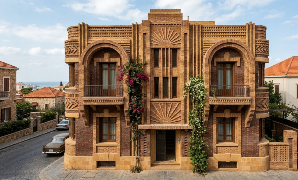 Art Deco brickwork design inspiration