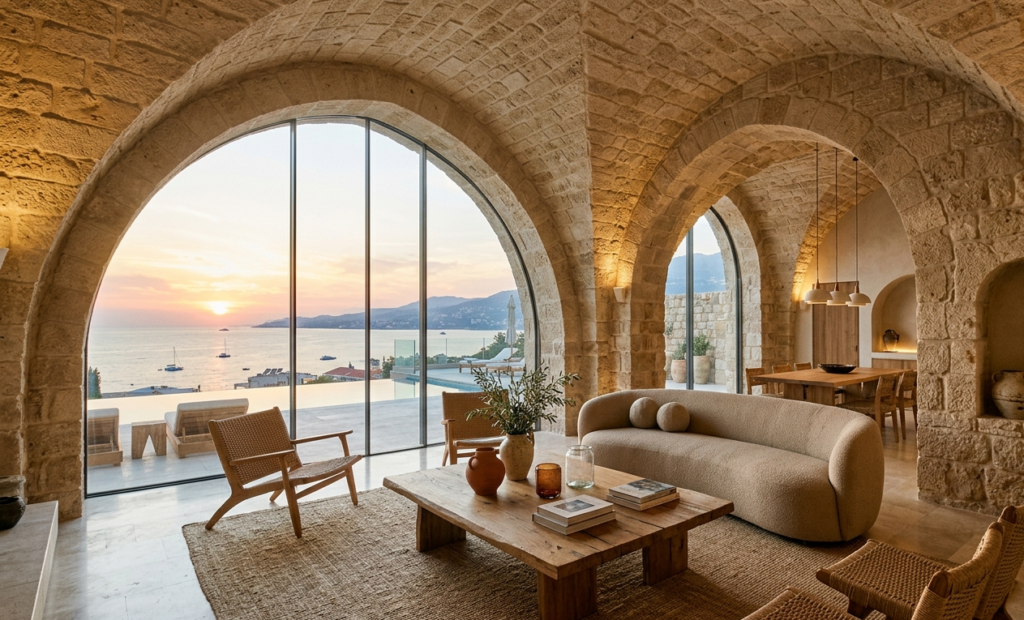 Byblos citadel vaults design inspiration for modern homes