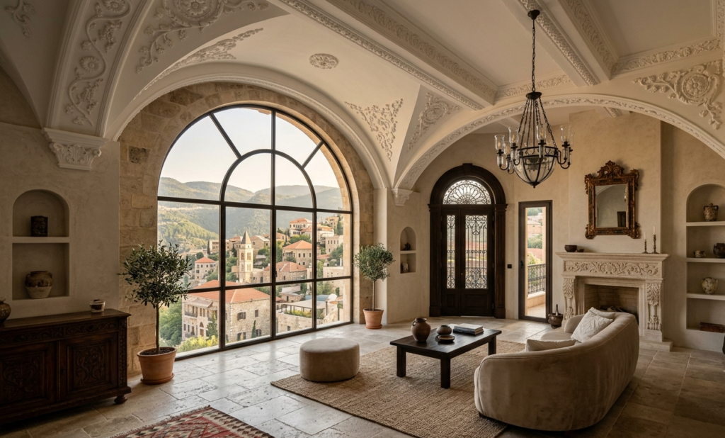 Deir El Qamar baroque design inspiration for modern homes