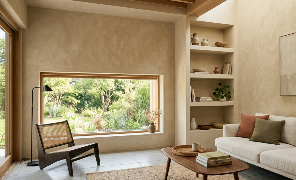 Lime plaster coatings design inspiration for modern homes