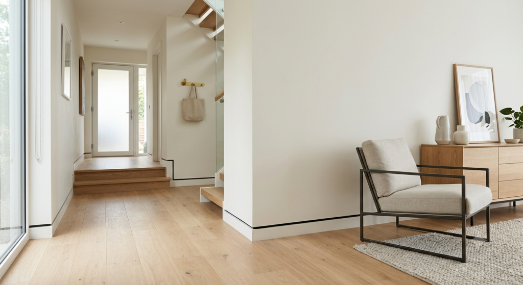 Shadow gap skirting design inspiration for modern homes