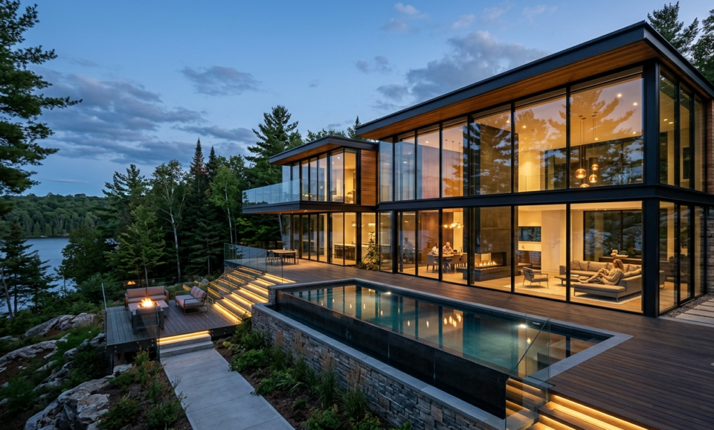 glass villa architecture design inspiration for modern homes