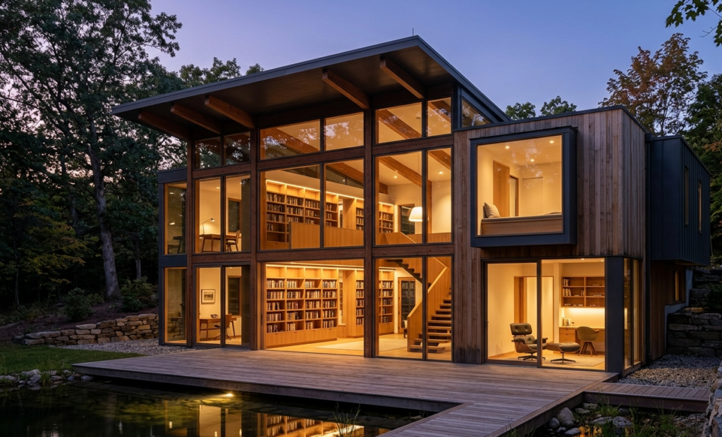 library building architecture design inspiration for modern homes