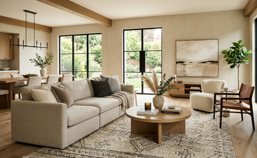 neutral home color palette design inspiration for modern homes
